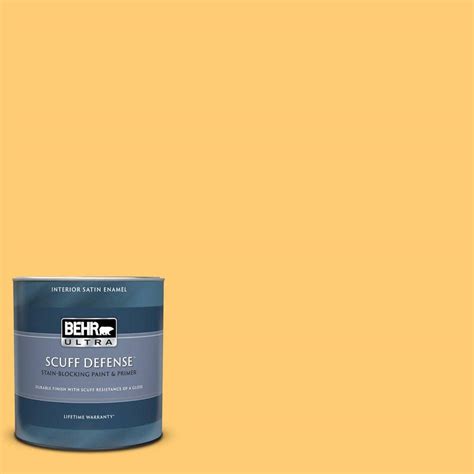 BEHR ULTRA 1 Qt 310B 5 Spiced Butternut Extra Durable Satin Enamel