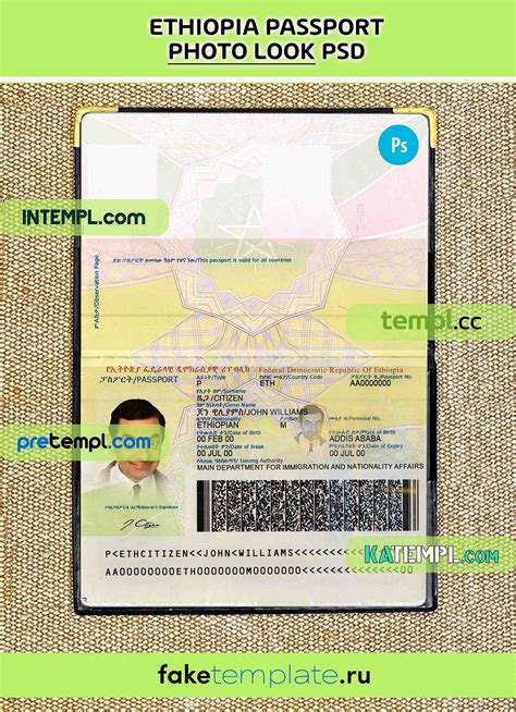 Jamaica Passport Psd Download Scan And Photo Look Templates By Intempl Store Medium