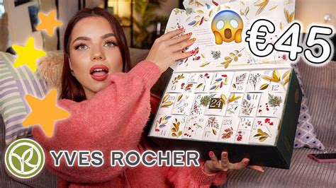 Yves Rocher Adventskalender Unboxing Kristina K Youtube