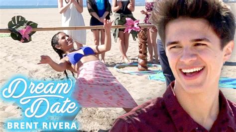 BRENT RIVERA's GIRLFRIEND Beach Challenge?! Dream Date ... | Doovi