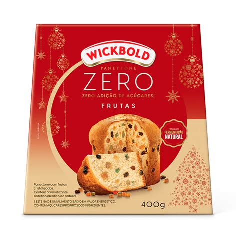 Panettone Wickbold Frutas Zero A Car G Supermercado Pague Menos