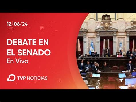 En Vivo El Senado Debate La Ley Bases Y El Paquete Fiscal Sdn