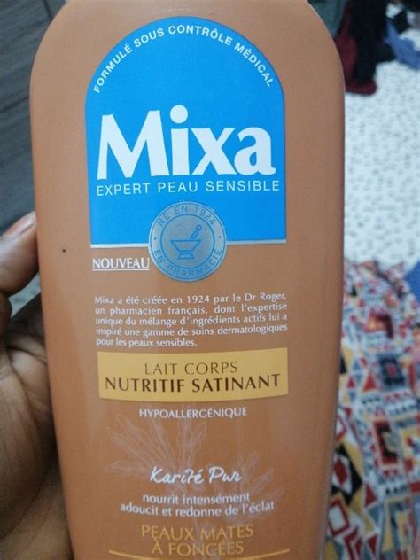 Mixa Lait Corps Nutritif Satinant INCI Beauty