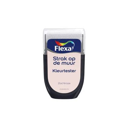 Flexa Muurverf Tester Strak Op De Muur Zachtroze 30ml