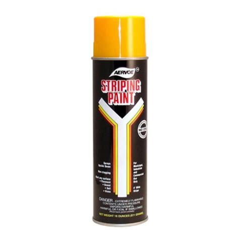 Aervoe 720 Yellow Traffic Striping Paint 20oz Tool Authority