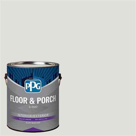 PPG 1 Gal PPG14 03 Seagull Satin Interior Exterior Floor And Porch