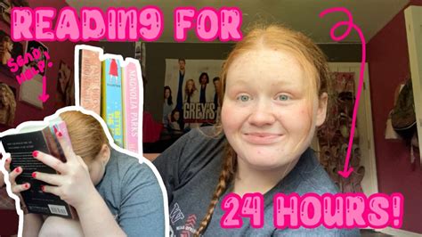 Reading For 24 Hours Challenge Booktube YouTube