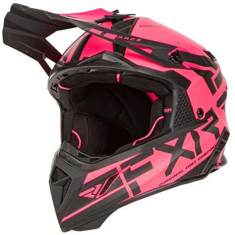 Fxr Casco Mx Helium Race Div Elec Pink Maciag Offroad