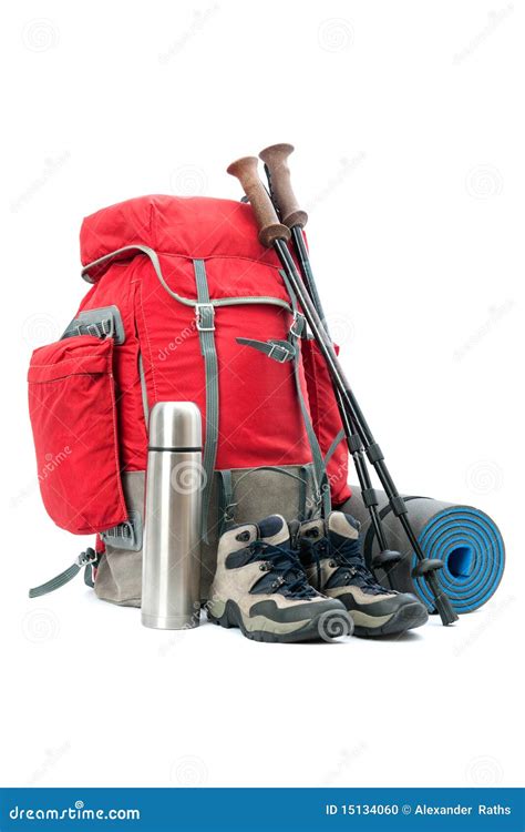 Hiking equipment stock photo. Image of backpacker, equipment - 15134060