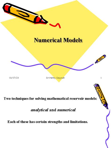 8 Numerical Models Pdf Differential Equations Partial Differential Equation