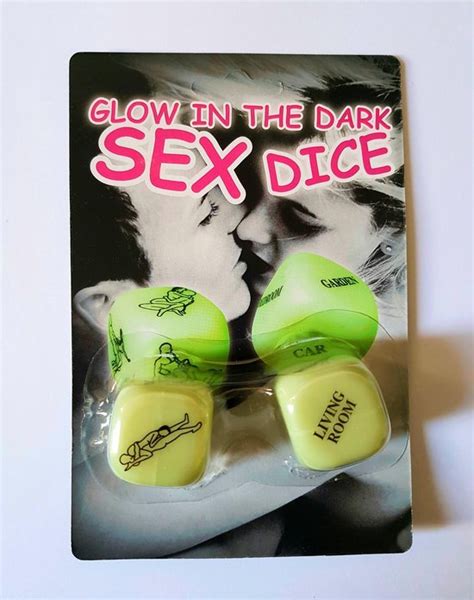 Glow In The Dark Sex Dice Games Bol