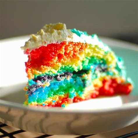 RAINBOW CAKE: A RECIPE | Gramkin Paper Studio