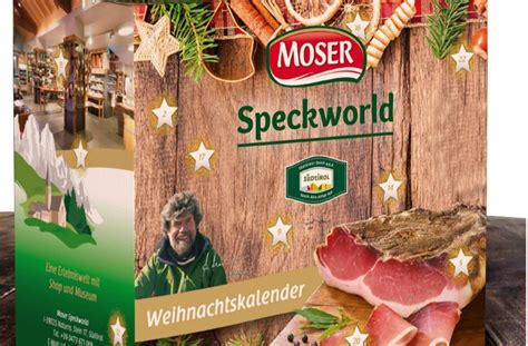 Für alle es deftig mögen Hinter den Türchen des Moser Speckworld