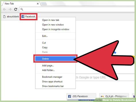 4 Easy Ways To Delete Bookmarks With Pictures WikiHow