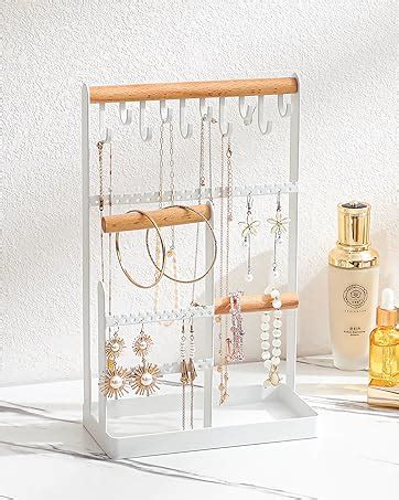 Amazon V LAFUYLIFE Jewelry Organizer Stand Necklace Holder 6 Tier