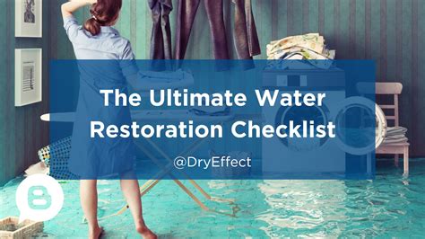 Diy Disasters 1 Water Damage Restoration Checklist