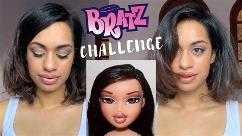 Turned Myself Into A Bratz Doll Simple Youtube