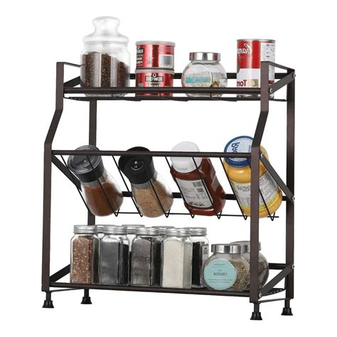 Nex™ 3 Tier Freestanding Metal Spice Rack Organizer Michaels