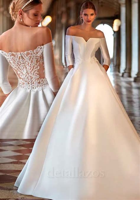 Los 16 Mejores Vestidos De Novia Sencillos Del 2023