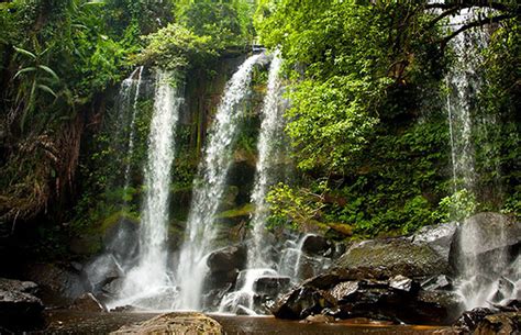 Kulen Mountain waterfall park - Angkor Focus Travel