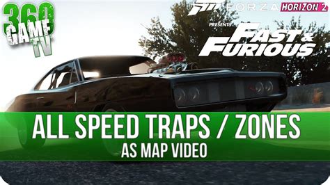 Forza Horizon 2 Presents Fast And Furious All Speed Traps Zones As Map Video Xbox One Xbox