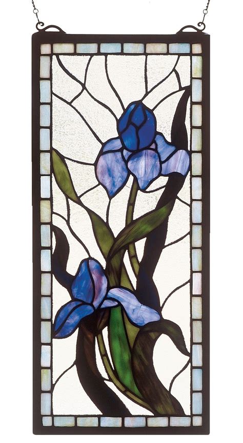 Description Meyda Tiffany S Original Iris Design Celebrates Thebeauty Of The Flower Named For