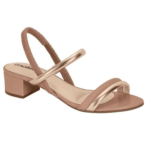 Sandalia Moleca Nude Dourado Shopee Brasil