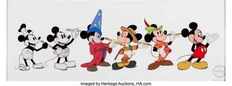 Mickey Through The Years Mickey Mouse Limited Edition Serigraph Lot