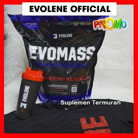 Jual Evomass Evolene Evo Mass Strawberry Gainer Lbs Lbs Bpom Halal