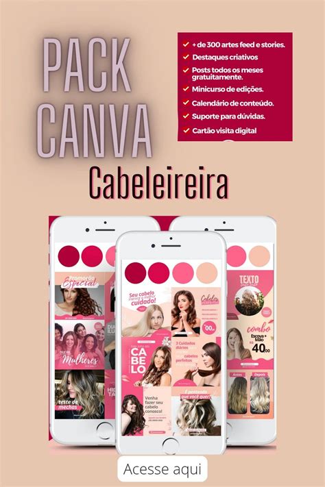 Pack Canva Para Instagran Mais De Artes Edit Veis In Design