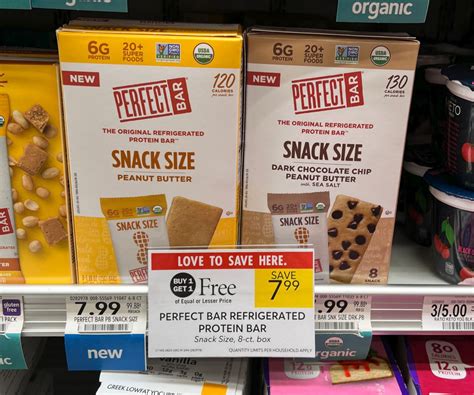 Perfect Bar Protein Snack Size Bars 8 Packs Just 3 At Publix 38¢ Per Serving Iheartpublix