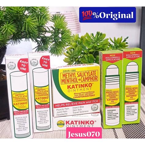 Katinko Oil Liniment Roll On Katinko Stick 10ml Shopee Philippines