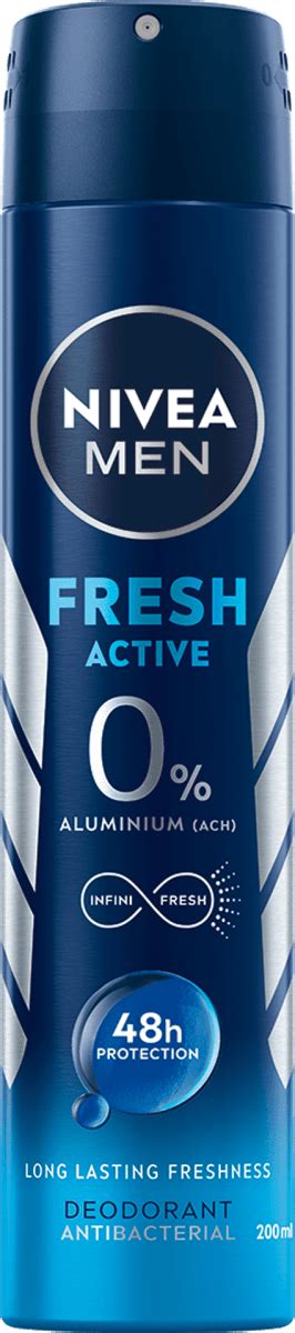 Nivea Men Deodorant Spray Fresh Bărbați 200 Ml Cumpără Permanent