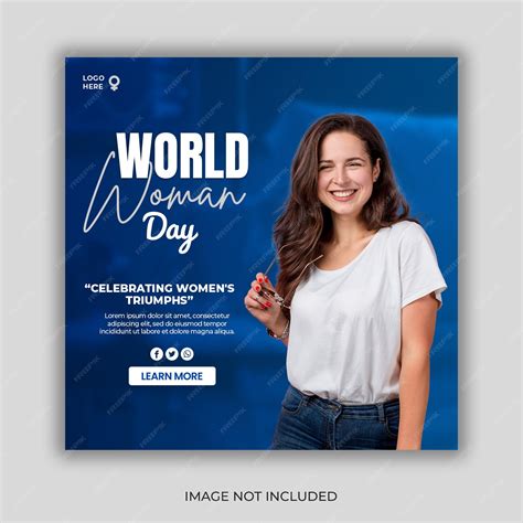 Premium Psd Happy Womens Day Social Media Post Design Or Instagram