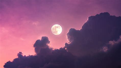 Beautiful Purple Moon Wallpapers - Top Free Beautiful Purple Moon ...