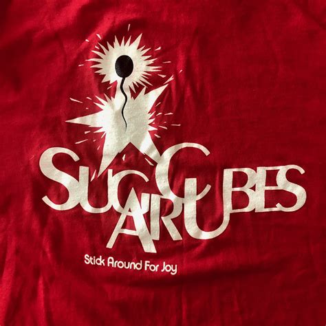 The Sugarcubes Stick Around For Joy Original Promo T Shirt Xl