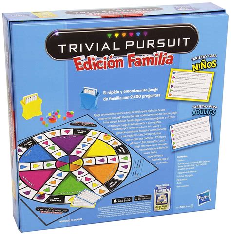 Hasbro Juego De Mesa Trivial Juego De Familia 730137930 Amazon Es