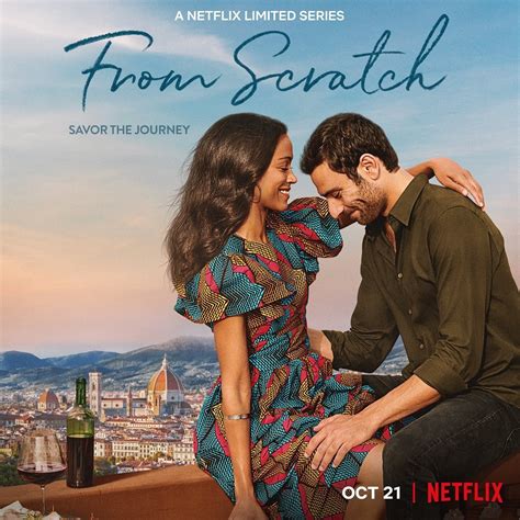 Netflix Releases ‘From Scratch’ Trailer Starring Zoe Saldana