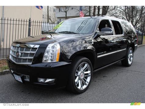 Black Ice Cadillac Escalade Esv Platinum Awd Gtcarlot