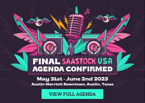 SaaStock USA Final Agenda Confirmed