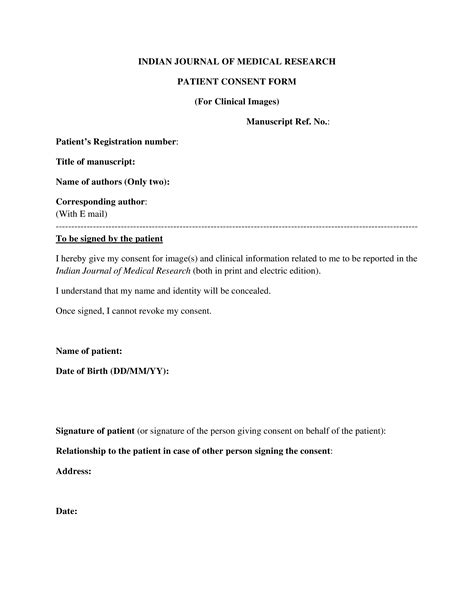 Medical Patient Consent Form - How to create a Medical Patient Consent ...