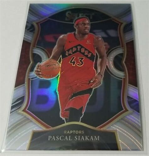 Panini Select Basketball Pascal Siakam Concourse Level Silver