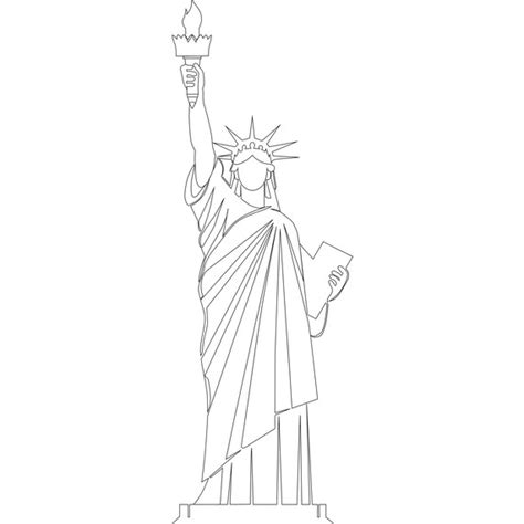 Statue Of Liberty Digital Quilting Pattern Design Etsy