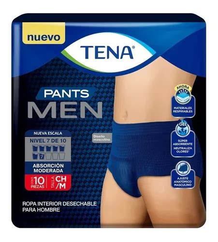 Tena Pants Men Ropa Interior Desechable Piezas Talla Ch M Mercadolibre