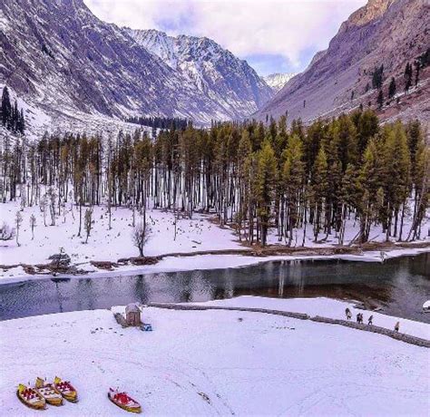 Mahodand Lake First Snow Fall Kalam Valley Swat Pakistan