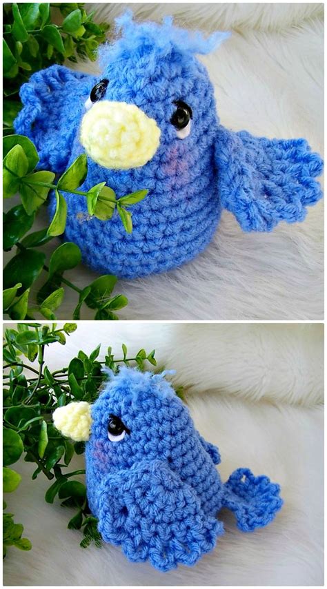 Free Crochet Bird Patterns Bird Amigurumi Diyncrafty