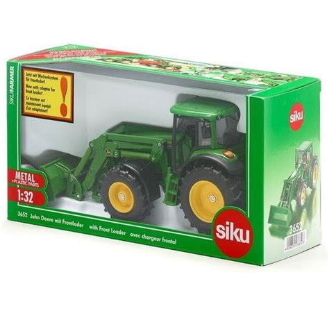 Siku Farmer 3652 Traktor John Deere s čelním nakladačem Maxíkovy hračky