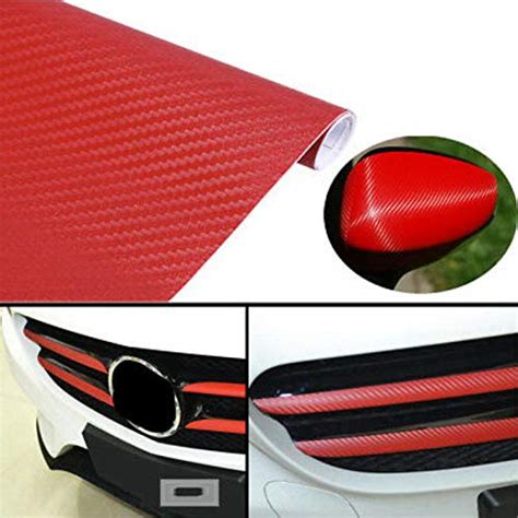 Semaphore Self Adhesive D Vinyl Carbon Fibre Textured Sheet Roll Wrap