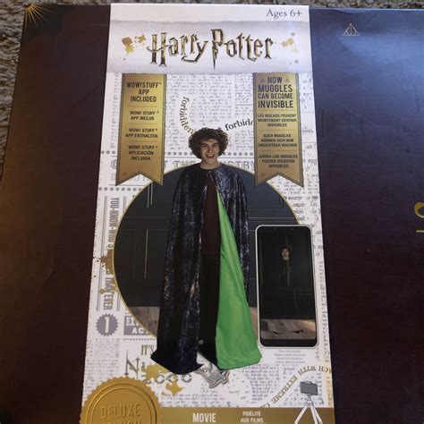 Harry Potter Invisibility Cloak Deluxe Edition WOW! S… - Gem