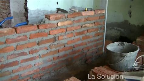 Como levantar una pared de ladrillos Materiales de construcción